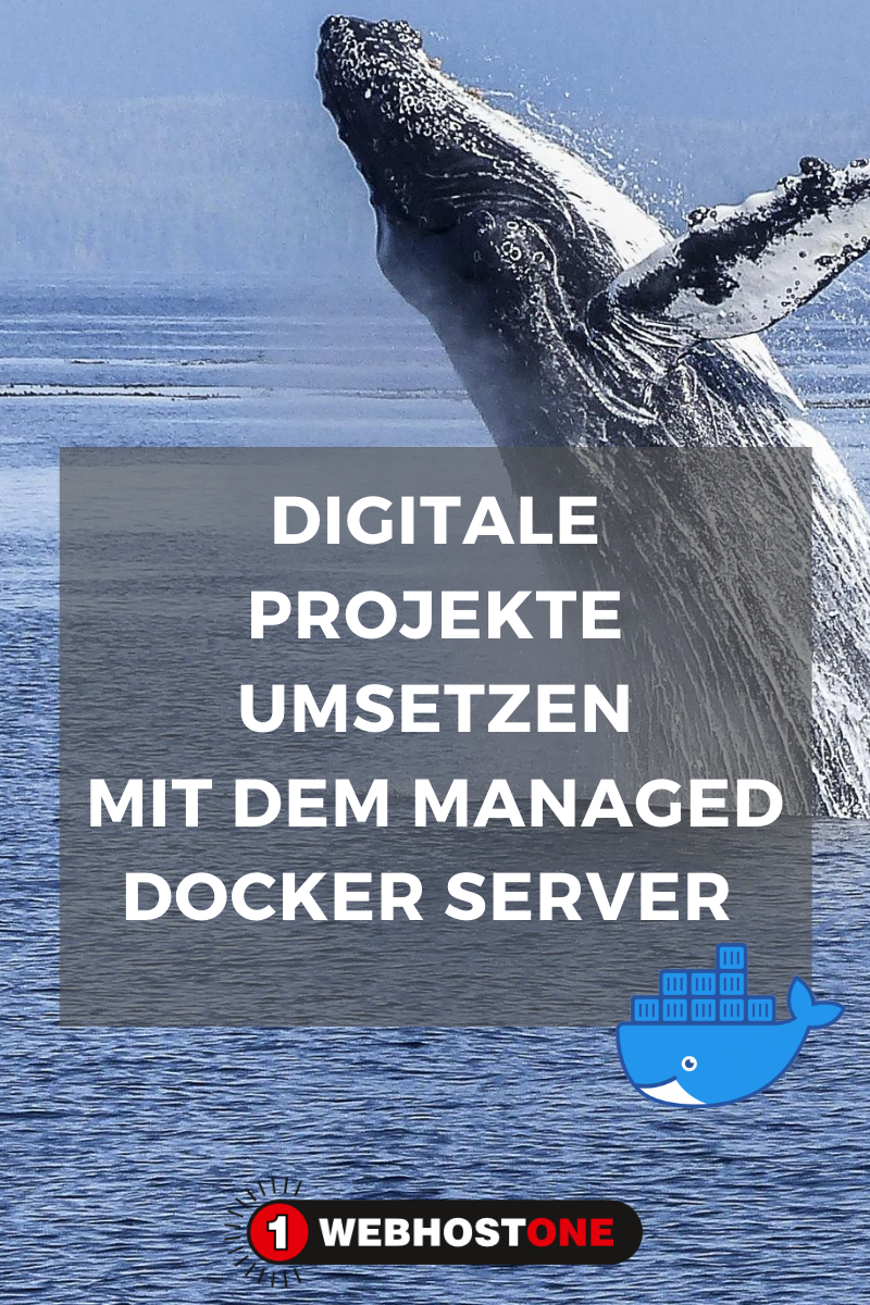 Digitale Projekte schneller und flexibler umsetzen mit dem Managed Docker Server von WebhostOne